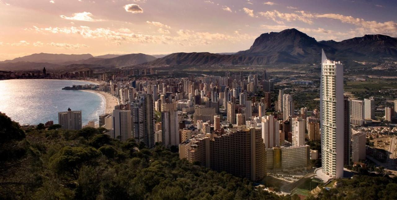 Skyline 31 Terraza Privada Con Vistas Al Mar Daire Benidorm Dış mekan fotoğraf