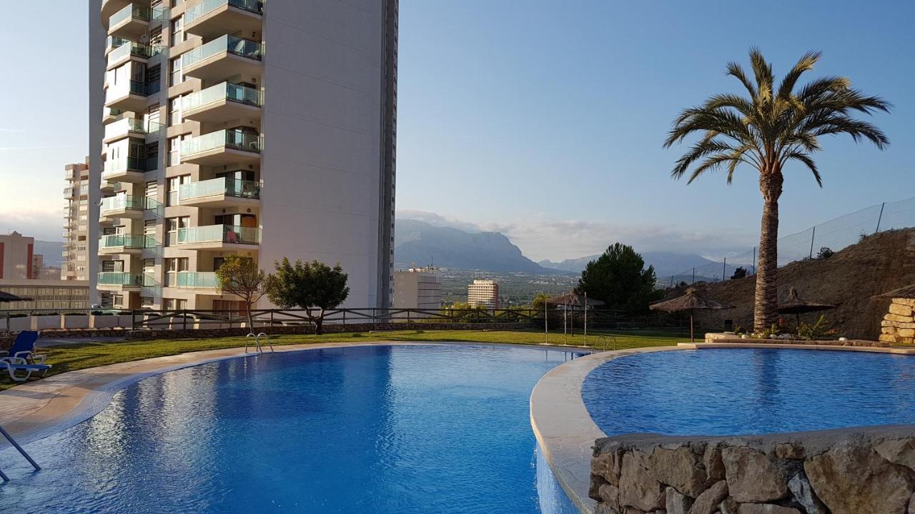 Skyline 31 Terraza Privada Con Vistas Al Mar Daire Benidorm Dış mekan fotoğraf