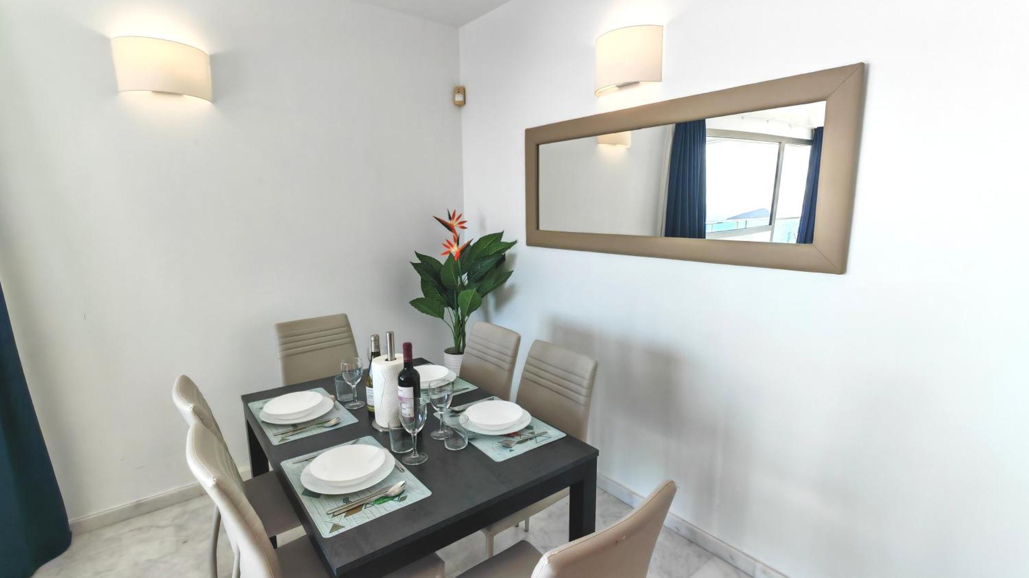 Skyline 31 Terraza Privada Con Vistas Al Mar Daire Benidorm Dış mekan fotoğraf
