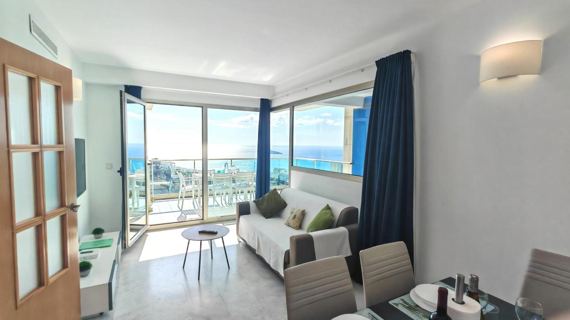 Skyline 31 Terraza Privada Con Vistas Al Mar Daire Benidorm Dış mekan fotoğraf